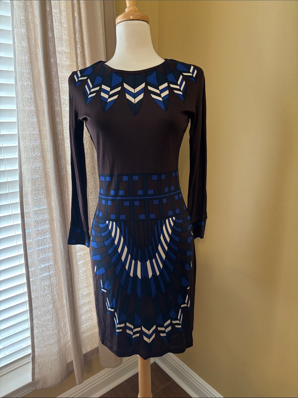 Tory Burch 100% Silk Dress Size S GUC